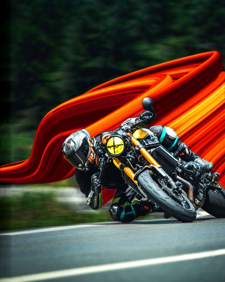 hız efekti (motion blur) verilmiş fotoğraf — Motion Blur ile yapıldı, otto96: Alev rengi kurdele ve keskin sürücü. Fotoğrafa hız efekti nasıl verilir? Motion Blur ile.